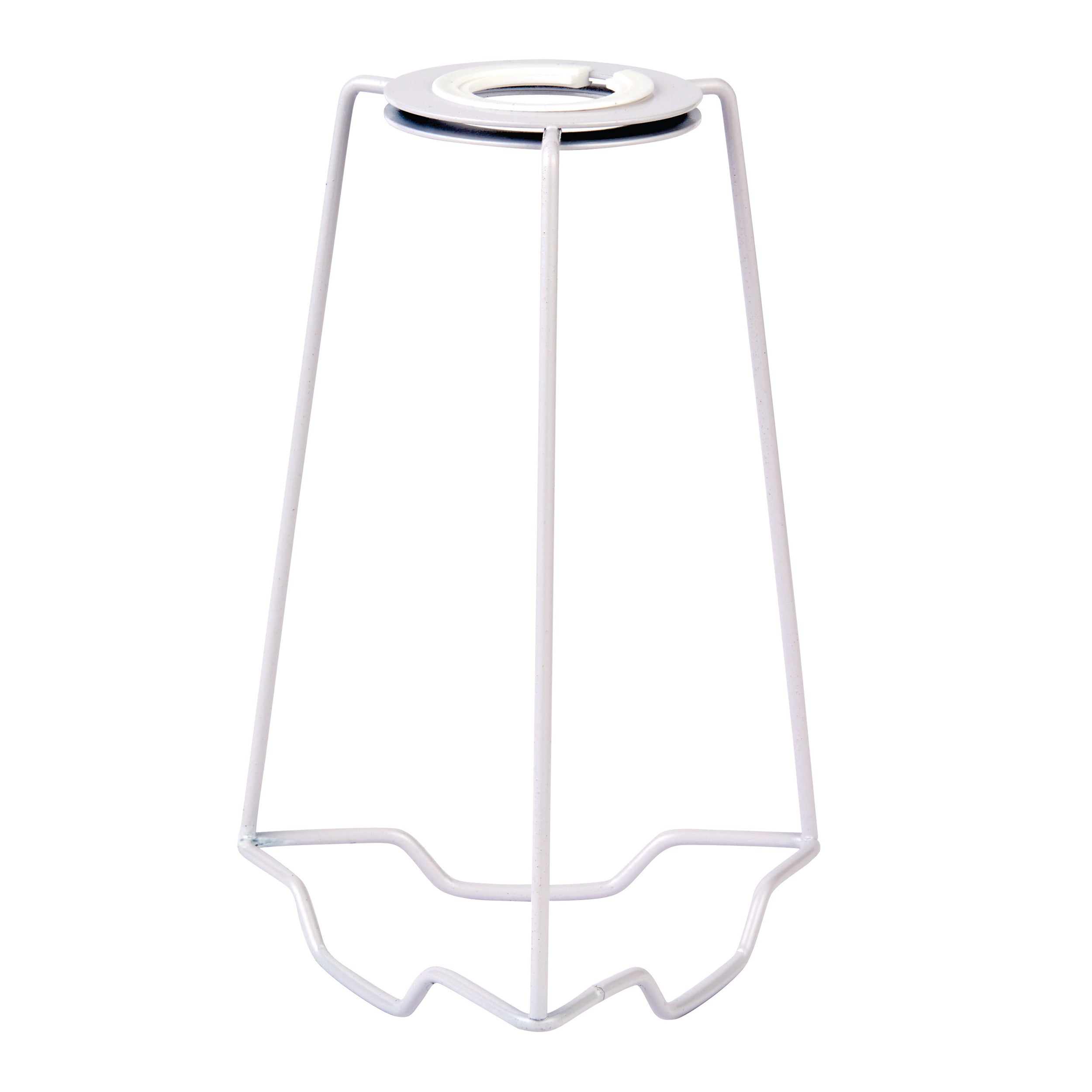 Shade Carrier  Light Accessory. Gloss White