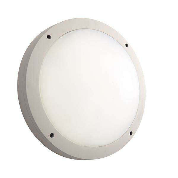 Armstrong Lighting:LUIK WHITE PLAIN BULKHEAD CASING IP65