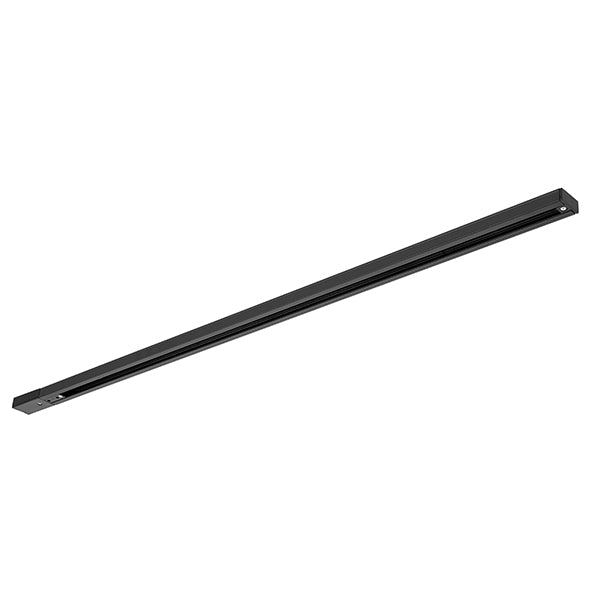 Track 3M Black. Mains Voltage. Single Circuit. Complete With Live & Dead End