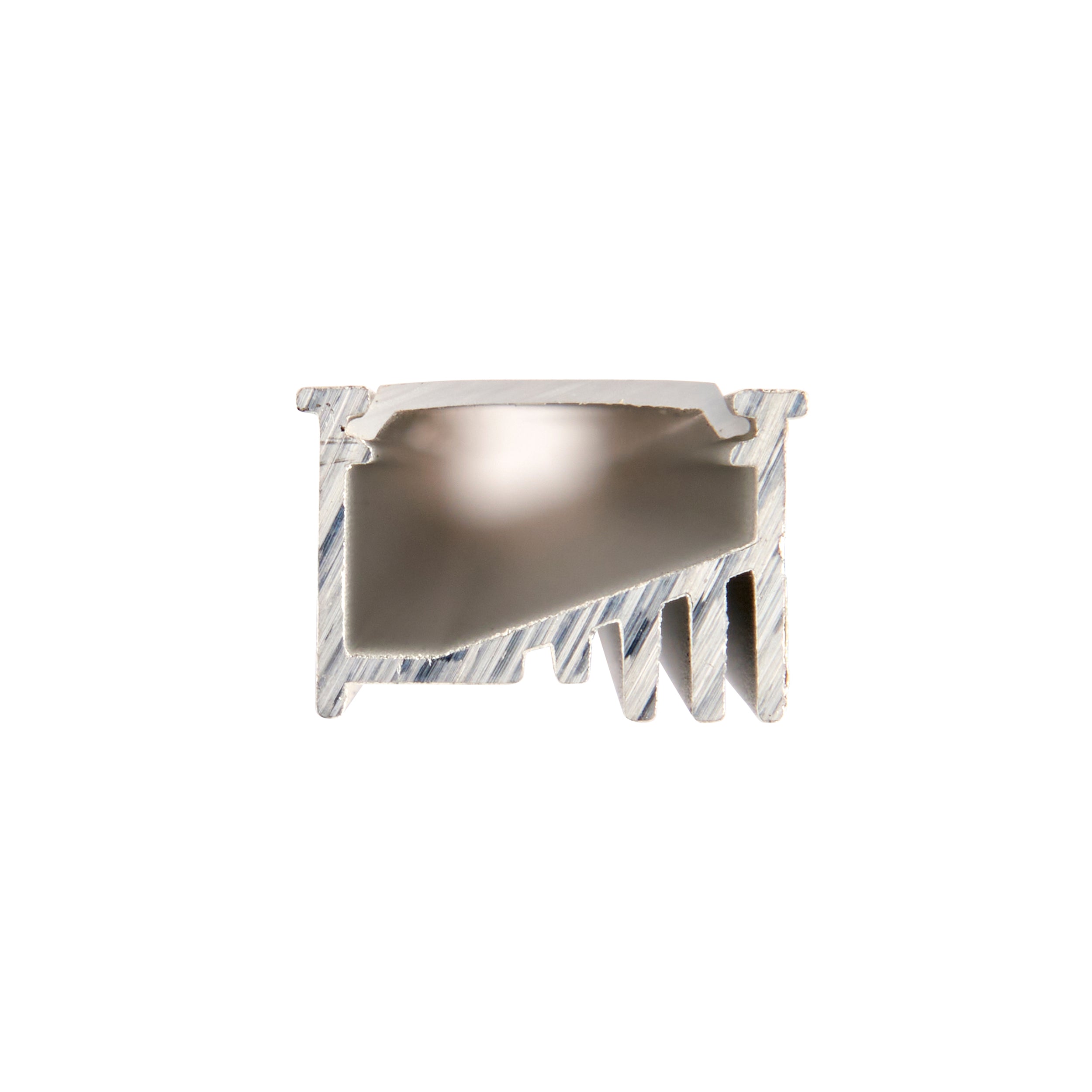 Rigel Recessed Wall Washer 2M Aluminium Profile/Extrusion White