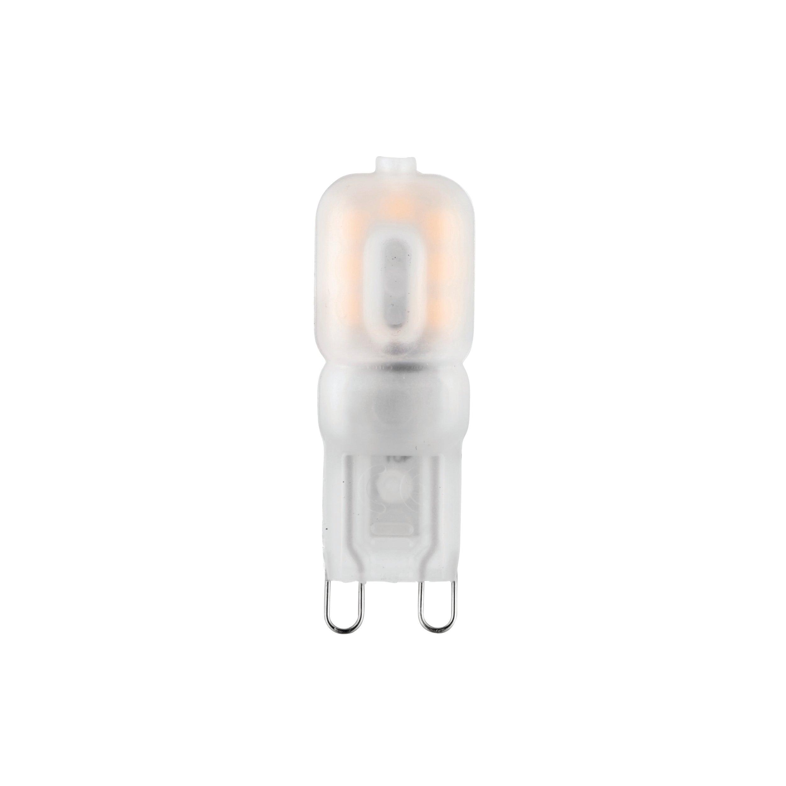 G9 LED bulb capsule. Warm White 2000K 2W 200lm. Non-Dimmable