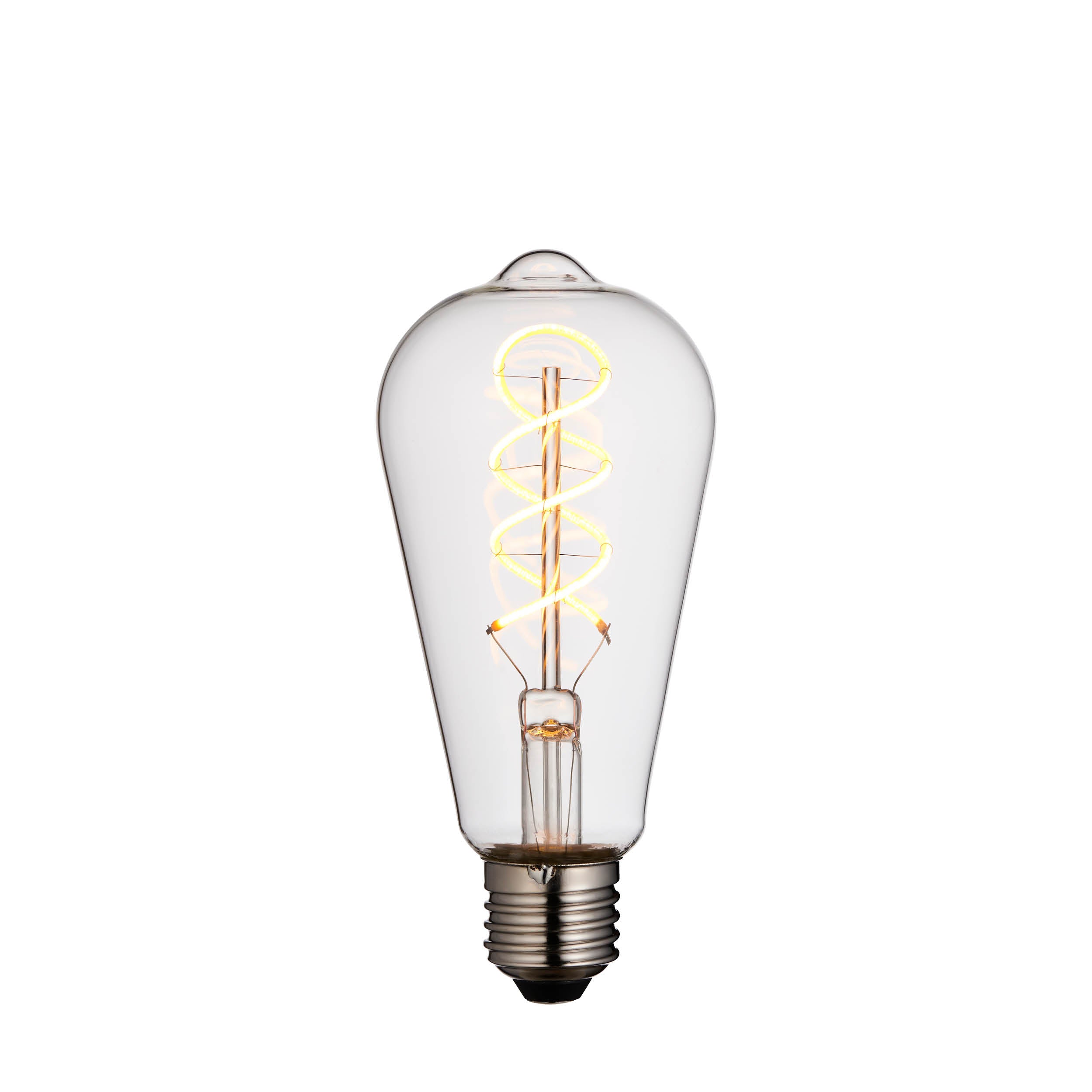 Twist Pear LED Filament Lamp Warm White 2200K E27
