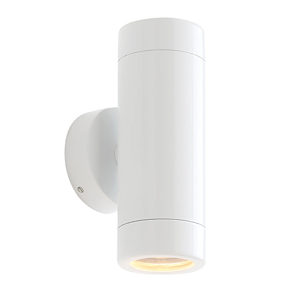 Odyssey Up & Down Wall Light. Gloss White