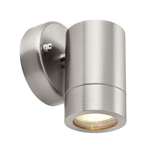 Armstrong Lighting:Optimus 1 Wall Light. Stainless Steel