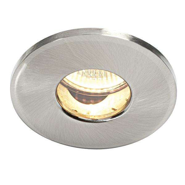 Armstrong Lighting:ShieldPLUS Bathroom Rated IP65. Satin Nickel