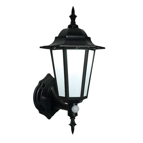 Armstrong Lighting:Evesham LED Lantern in Black with Sensor