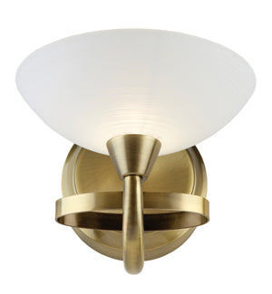 Cagney Wall Light. Antique Brass