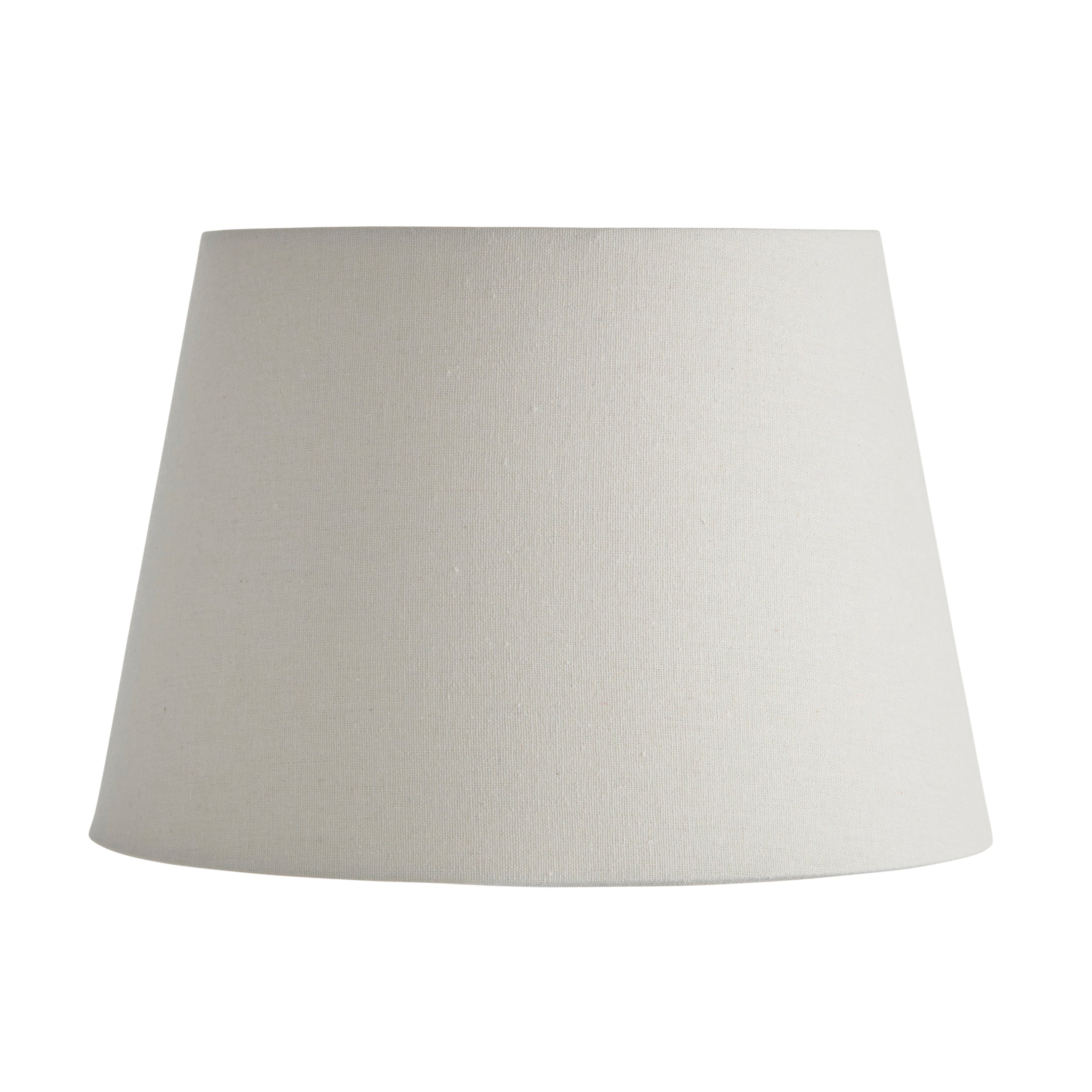 Cici 12 Inch Lamp Shade. Ivory Fabric