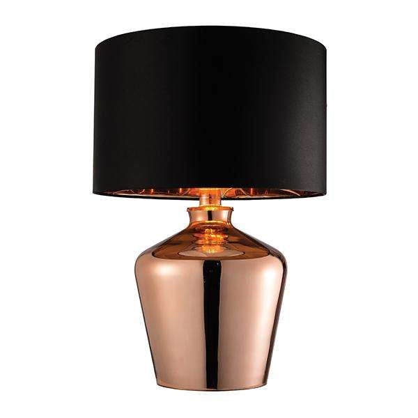 Armstrong Lighting:Waldorf Table Lamp in Copper