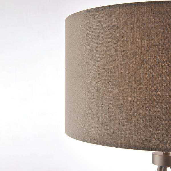 Armstrong Lighting:Tri Table Lamp in Satin Nickel