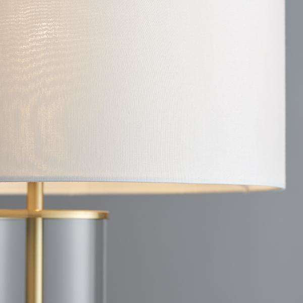 Armstrong Lighting:Lessina Touch Table Lamp - White & Gold