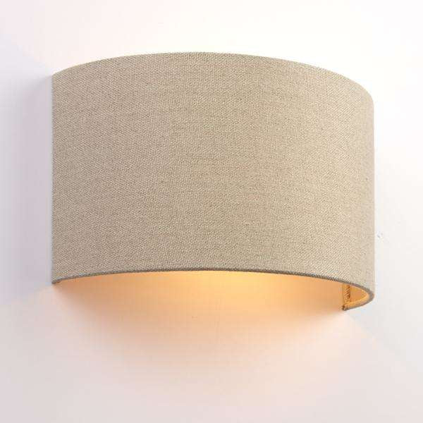 Armstrong Lighting:Obi Natural Linen Wall Light