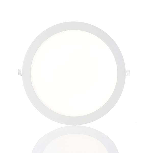 Armstrong Lighting:SirioDISC 24W Round LED Panel. Cool White
