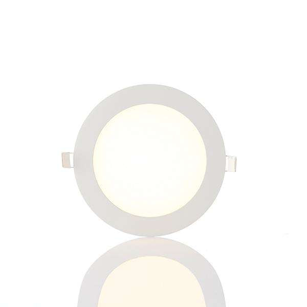 Armstrong Lighting:SirioDISC 12W Round LED Panel. Warm White
