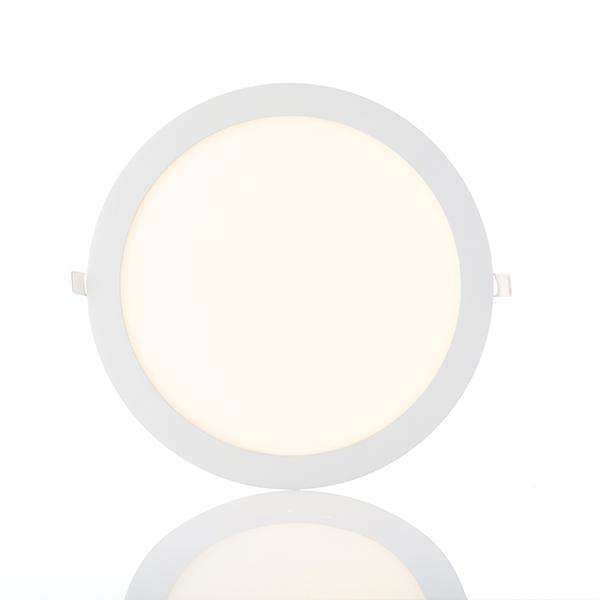 Armstrong Lighting:SirioDISC 24W Round LED Panel. Warm White
