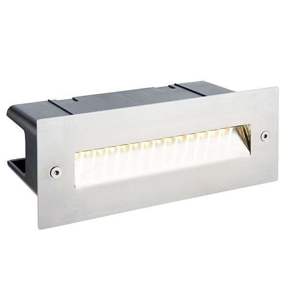 Armstrong Lighting:Seina Brick Light. Stainless Steel Indirect. Cool White