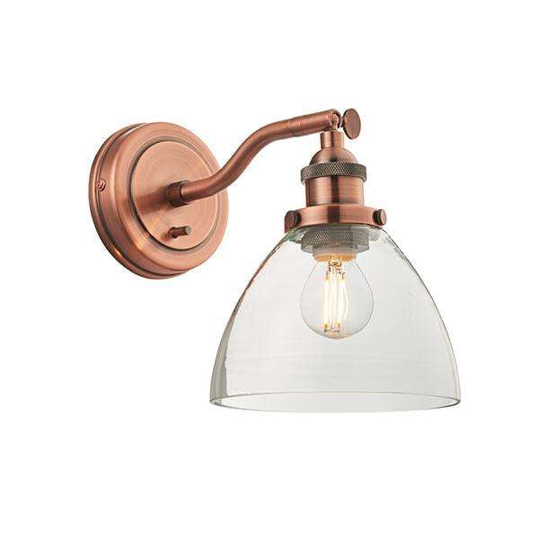 Armstrong Lighting:Hansen Aged Copper Wall Light