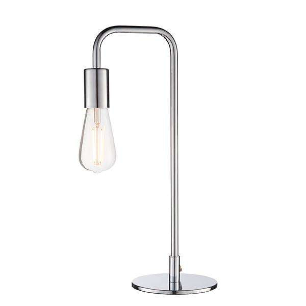 Armstrong Lighting:Rubens Table Lamp. Chrome