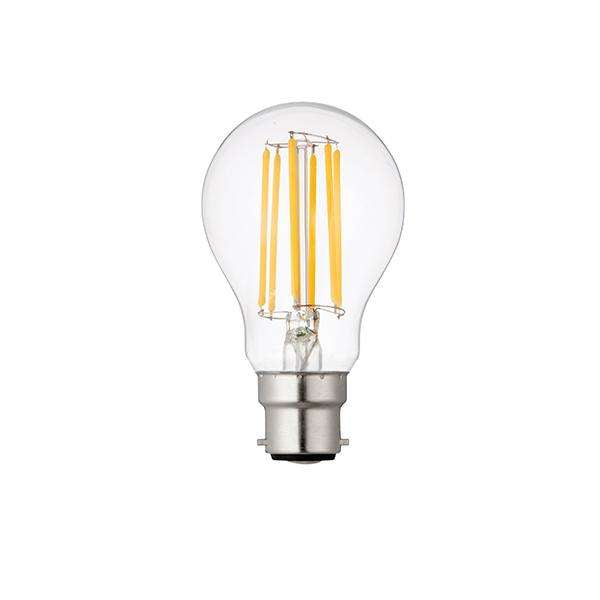Armstrong Lighting:B22 LED FILAMENT GLS DIMMABLE 8W WARM WHITE