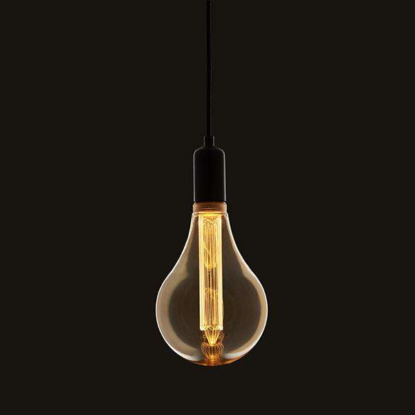 Armstrong Lighting:XL E27 LED Globe 148mm Dia - Amber