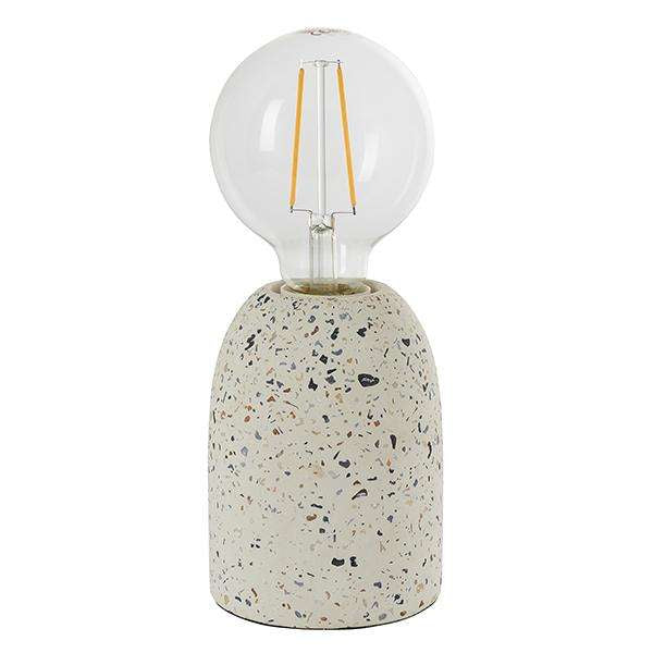 Armstrong Lighting:Terrazzo Table Lamp White