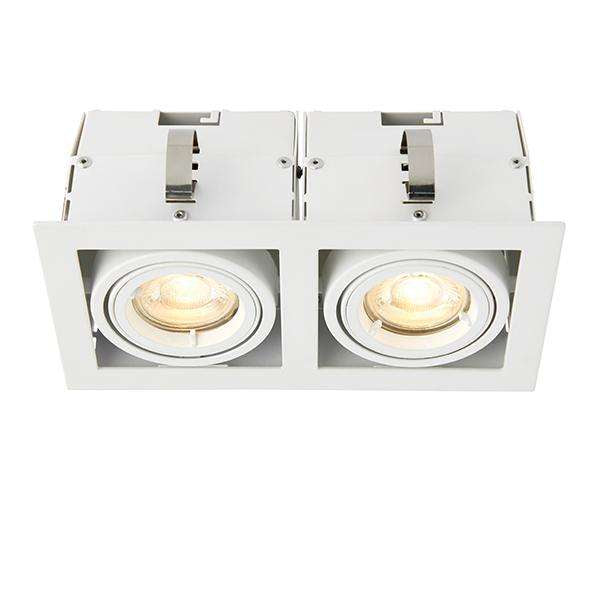Armstrong Lighting:Garrix Twin Downlight in White