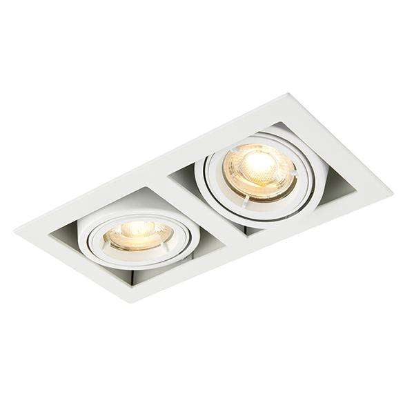 Armstrong Lighting:Garrix Twin Downlight in White