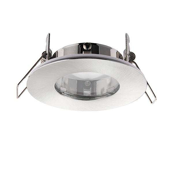 Armstrong Lighting:Speculo Downlight. Round. Brushed Chrome