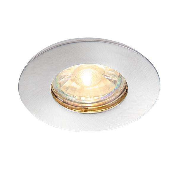 Armstrong Lighting:Speculo Downlight. Round. Brushed Chrome