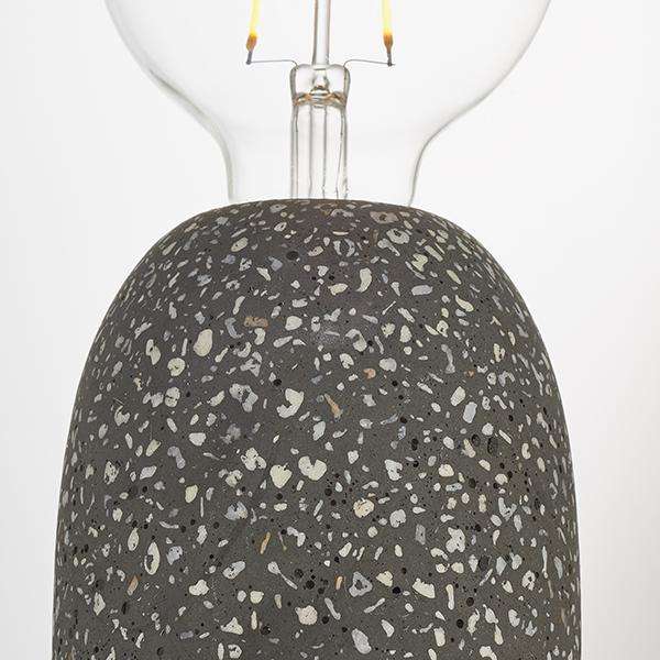 Armstrong Lighting:Terrazzo Table Lamp Black