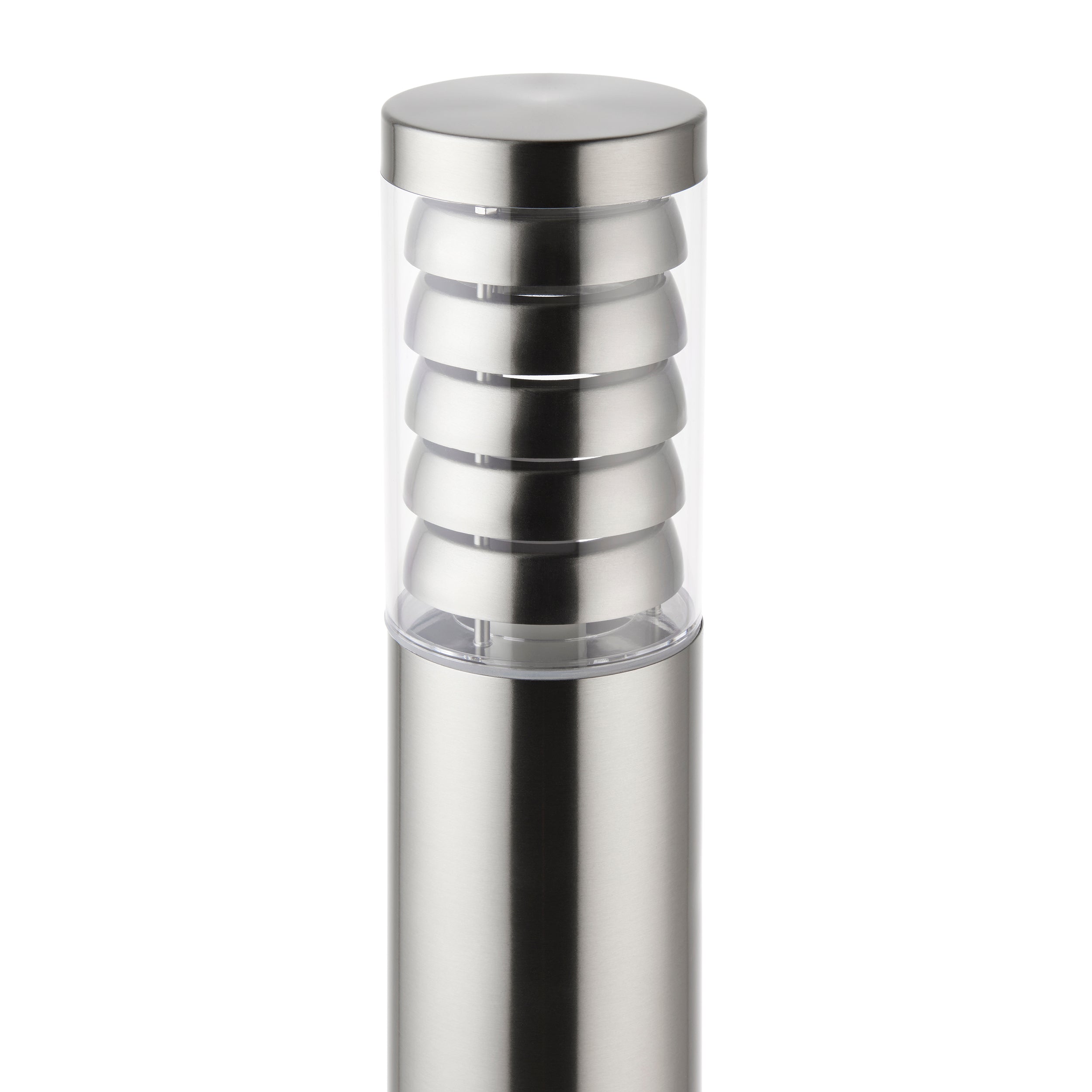 Tango Contemporary Brushed Stainless Steel Bollard