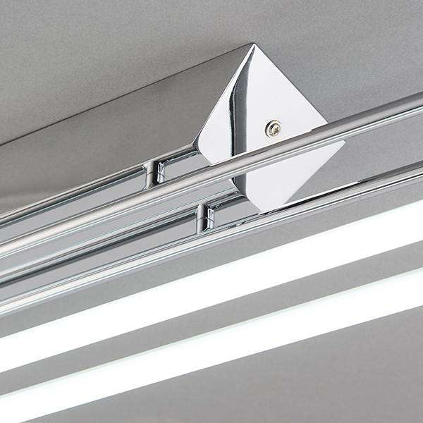 Armstrong Lighting:Harper Chrome LED Flush Ceiling Light