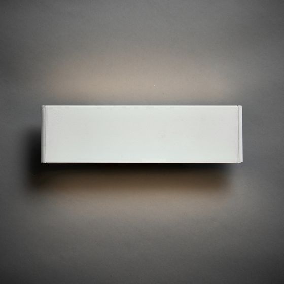Bodhi 5.5W LED 285mm Wall Textured Matt White & Frosted Acrylic
