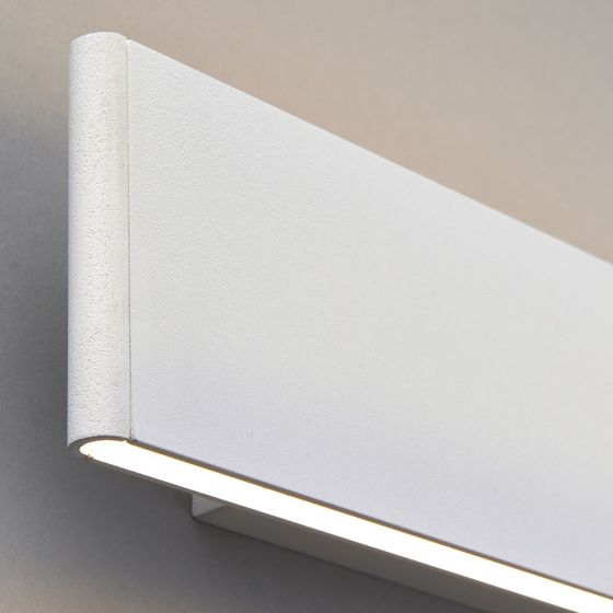 Bodhi 5.5W LED 285mm Wall Textured Matt White & Frosted Acrylic