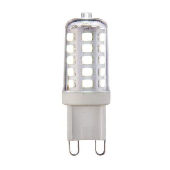 G9 LED SMD - Bulb  IP20  Gloss White  Daylight White  Non-Dimmable