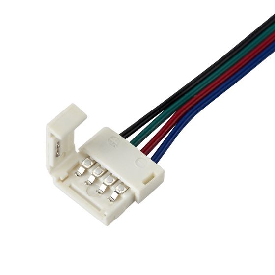 Orion RGB Connector - Accessory  IP20  Gloss White  Tape To Driver