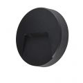 Severus CCT - Guide Light | IP65 | Gloss Black | Round | Non-Dimmable