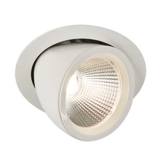 Axial Round 36W LED Recessed Matt White 3000K IP20 3500Lm