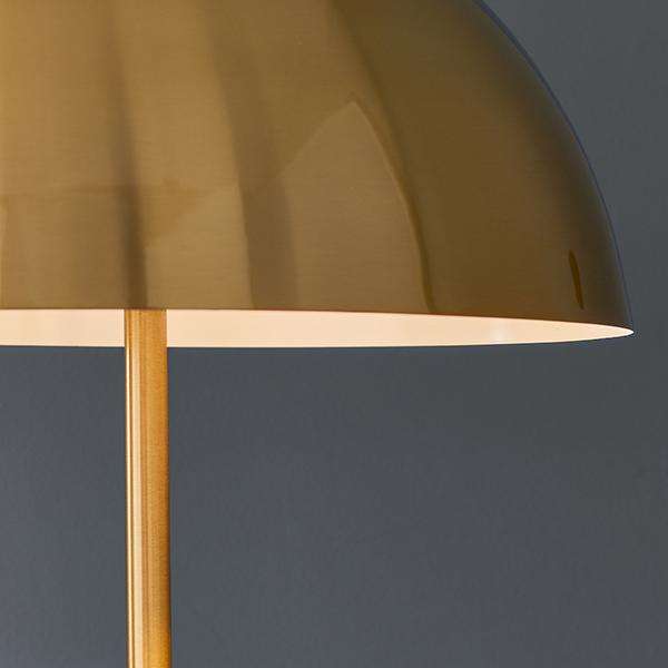 Armstrong Lighting:Nova Antique Brass Base Floor Lamp