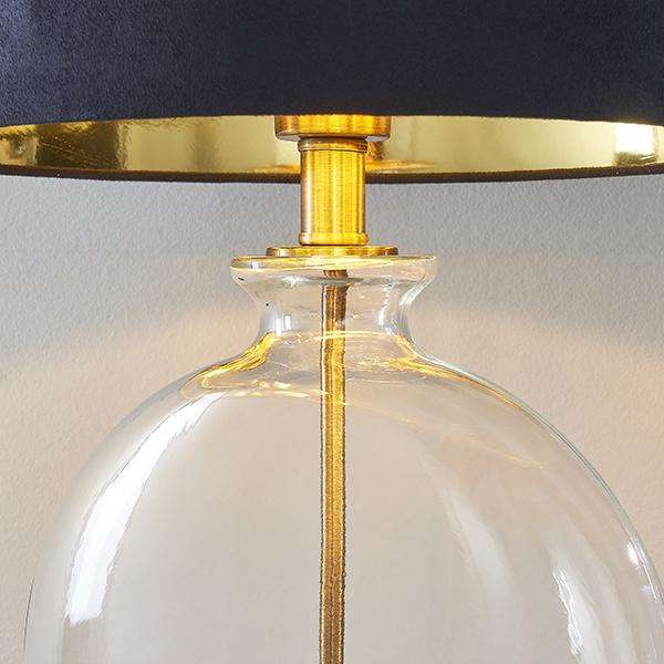 Armstrong Lighting:Gideon Table Lamp in Antique Brass