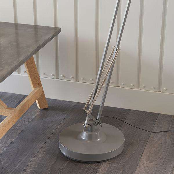 Armstrong Lighting:Marshall Slate Grey Floor Lamp