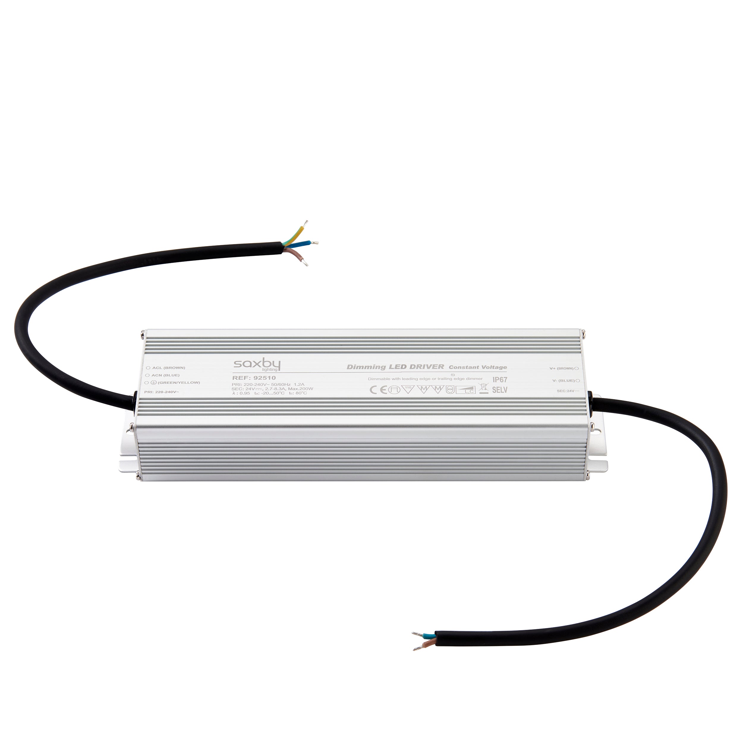 LED Driver Constant Voltage 24V 200W Dimmable IP67