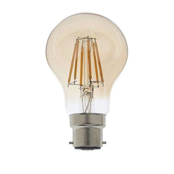 Armstrong Lighting:B22 LED Filament GLS - Amber