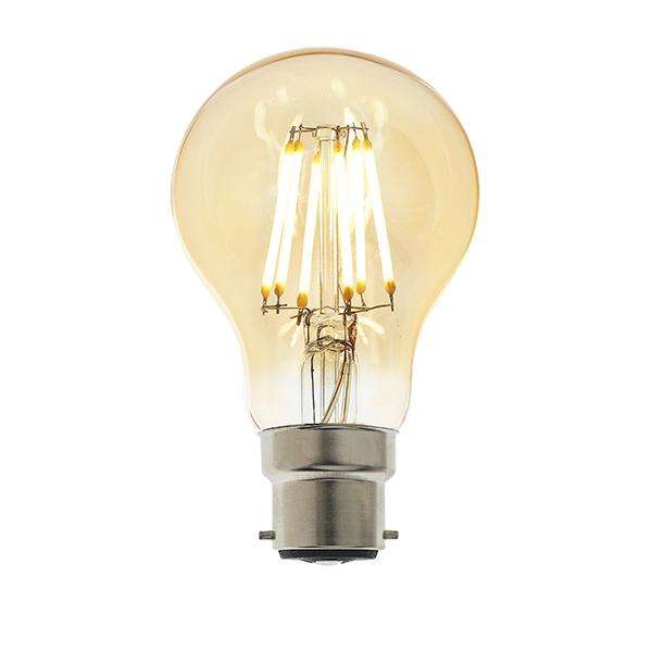 Armstrong Lighting:B22 LED Filament GLS - Amber