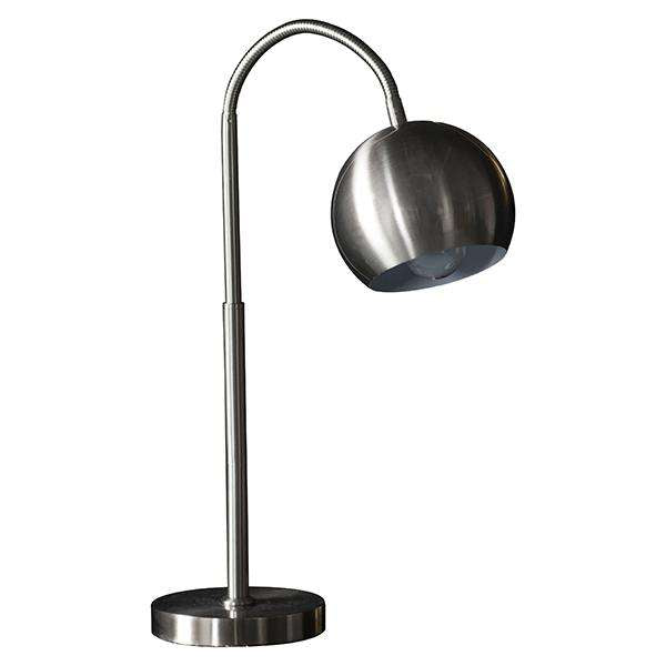 Armstrong Lighting:Balin Task Table Lamp Brushed Chrome