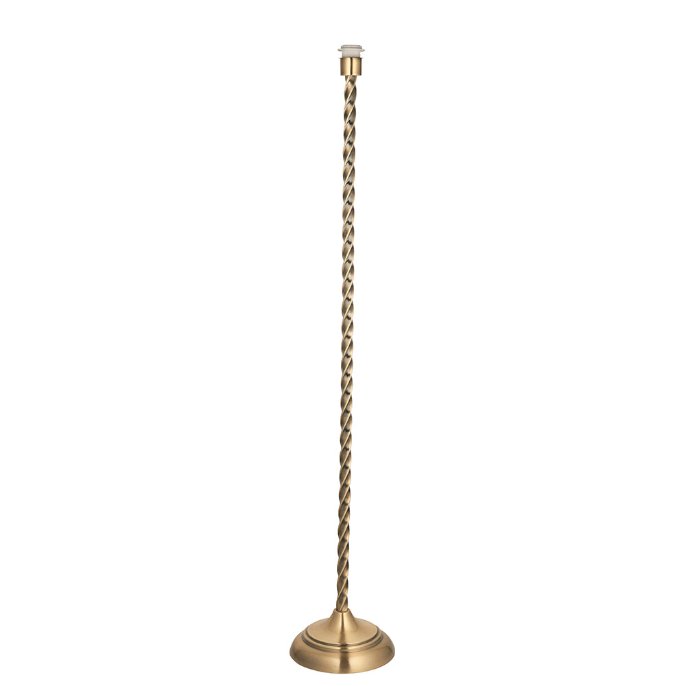 Suki Floor Lamp. Antique Brass (Base Only)